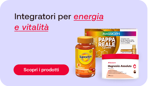 Integratori per energia e vitalità 