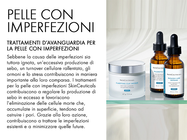 PELLE CON IMPERFEZIONI: TRATTAMENTI D'AVANGUARDIA PER LA PELLE CON IMPERFEZIONI 